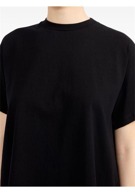 T-shirt oversize a maniche corte in nero Mm6 maison margiela - donna MM6 MAISON MARGIELA | S52GC0333M20050900